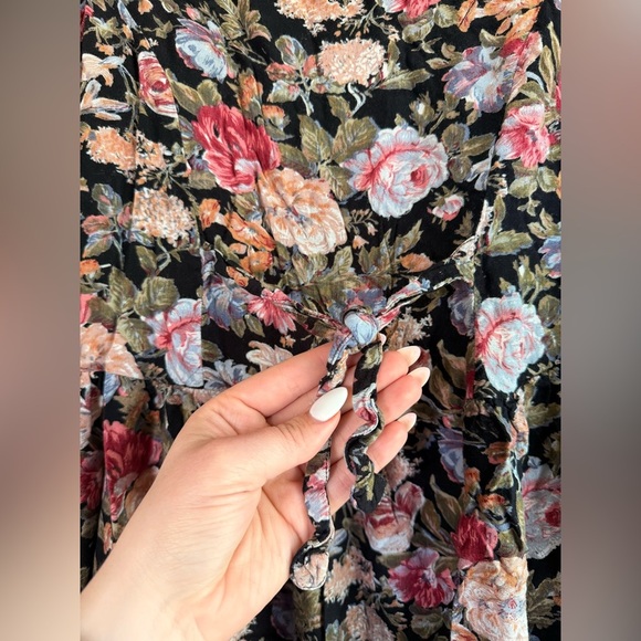 Vintage Bryn Connelly Floral A Line Dress - Picture 5 of 5